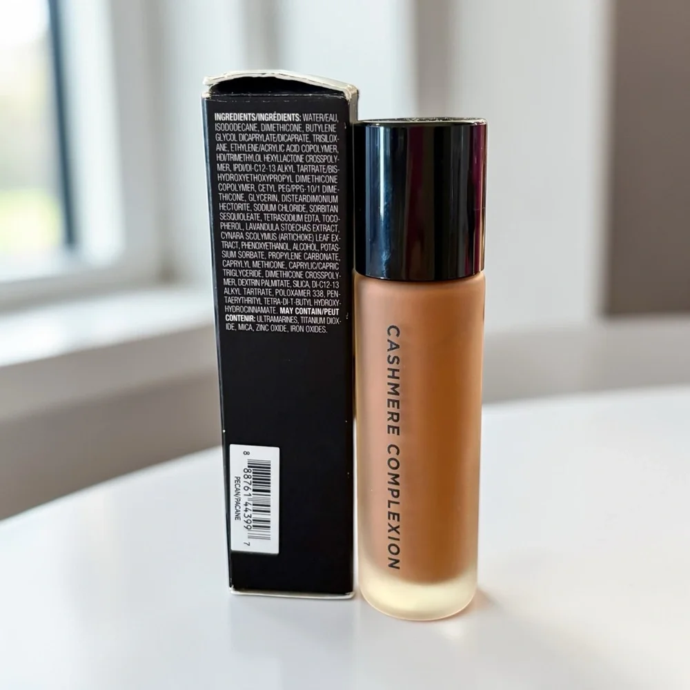 💎 AVON Cashmere Complexion Longwear Foundation Color PECAN Full-Size New In Box